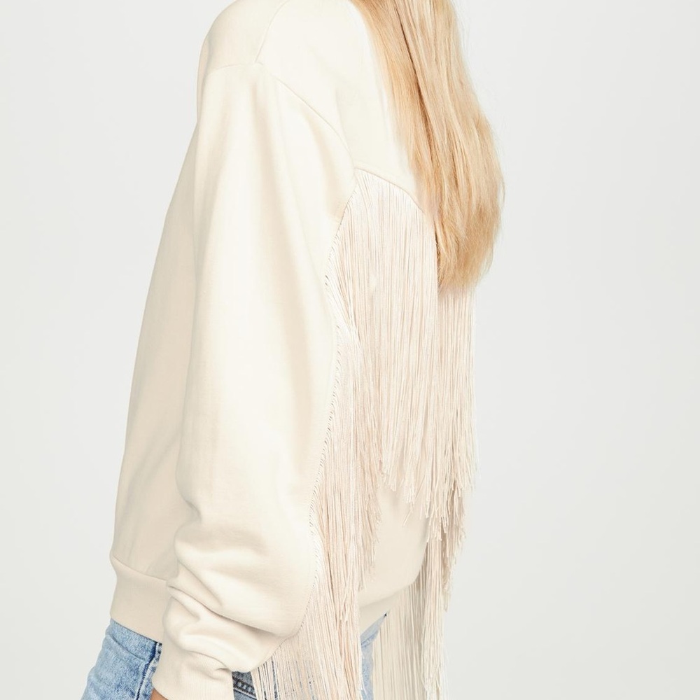 Levi’s Fringe Detail Cream Jacket